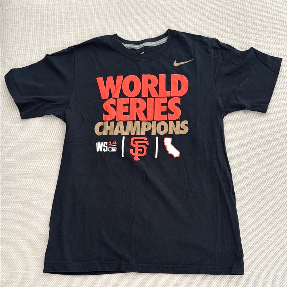 Nike Giants Champions Black T-Shirt